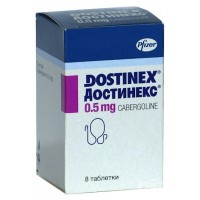 Dostinex (Cabergoline) 8tabs 0.5mg 