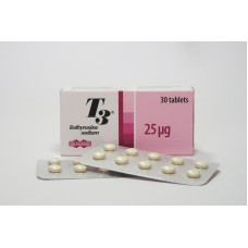T3 Cytomel Uni-Pharma 30tabs/25mcg 